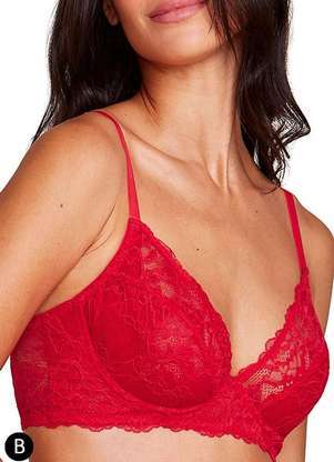 Sutiã com Aro e sem Bojo Hope L24055 Taça B - HOPE