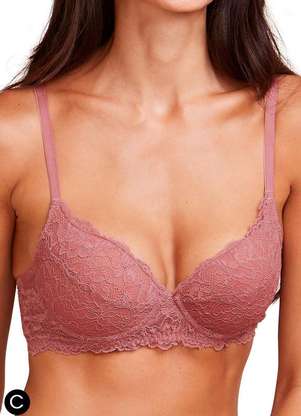 Sutiã com Aro e sem Bojo Hope L24055 Taça C - HOPE