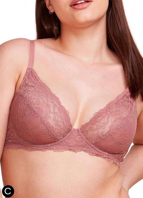 Hope - Sutiã com Aro e sem Bojo Hope L24055 Taça C Rln-Rosa-Collant 3