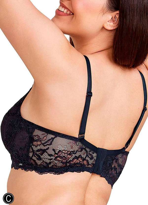 Hope - Sutiã com Aro e sem Bojo Hope L24055 Taça C Ano-Azul-Noturno 2