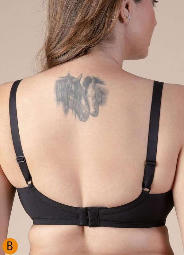 Liz - Sutiã com Aro e sem Bojo Liz 57247 Taça B 71-Preto 2