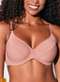 Liz - Sutiã com Aro e sem Bojo Liz 57247 Taça D 260-Sepia - variação: 582-Rosa-Mônaco