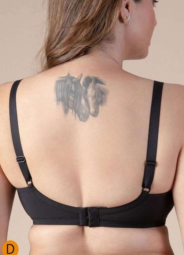 Liz - Sutiã com Aro e sem Bojo Liz 57247 Taça D 71-Preto 2