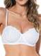 Demillus - Sutiã com Aro e sem Bojo Nupcial Demillus 64105 20-Branco - variação: 20-Branco