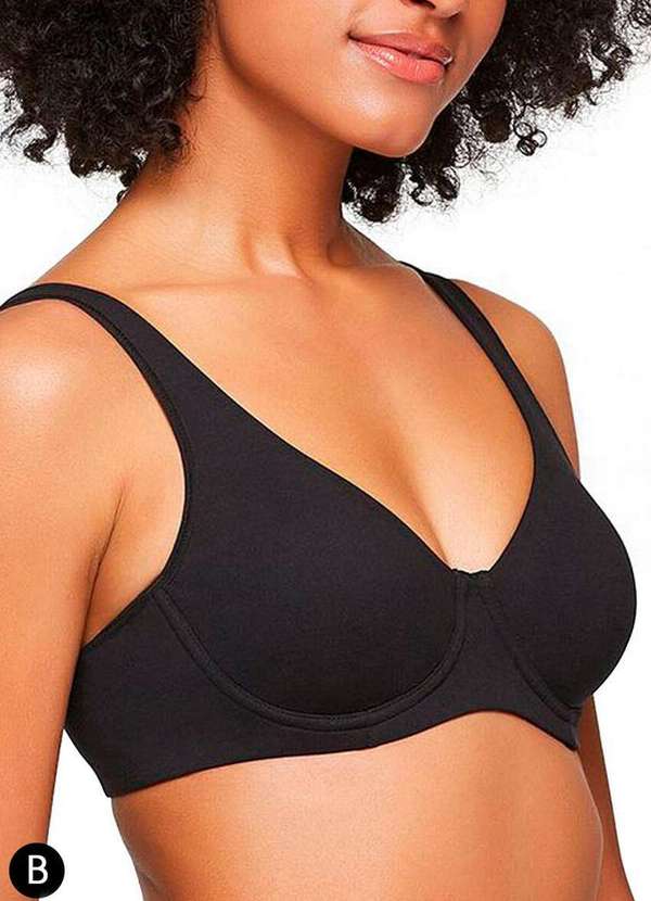 Valisere - Sutiã com Aro e sem Bojo Valisere 24246 Taça B 71-Preto 2