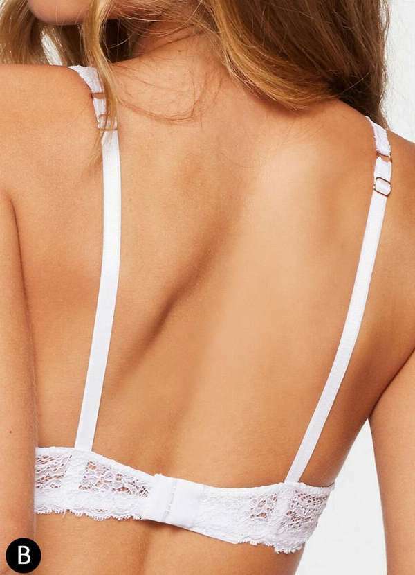 Valisere - Sutiã com Aro e sem Bojo Valisere 24250 Taça B 09-Branco 2