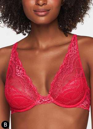 Sutiã com Aro e sem Bojo Valisere 24250 Taça B - VALISERE