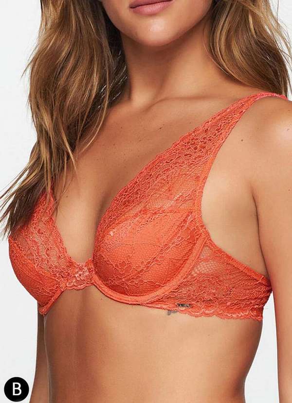 Valisere - Sutiã com Aro e sem Bojo Valisere 24250 Taça B 722-Tabata