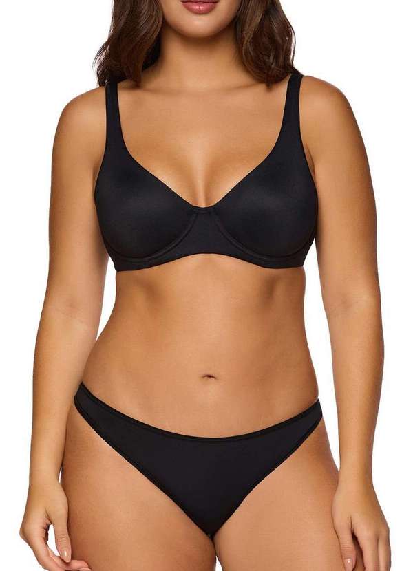 Valisere - Sutiã com Aro e sem Bojo Valisere  24267.5 Taça B 71-Preto 4