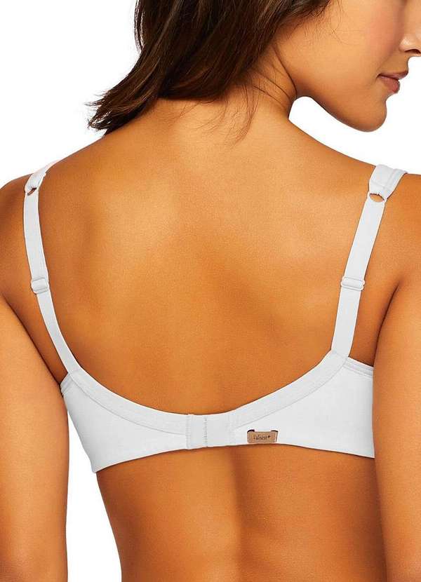 Valisere - Sutiã com Aro e sem Bojo Valisere 24267.6 Taça C 09-Branco 2