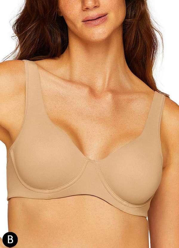 Valisere - Sutiã com Aro e sem Bojo Valisere 24267 Taça B 50-Chocolate