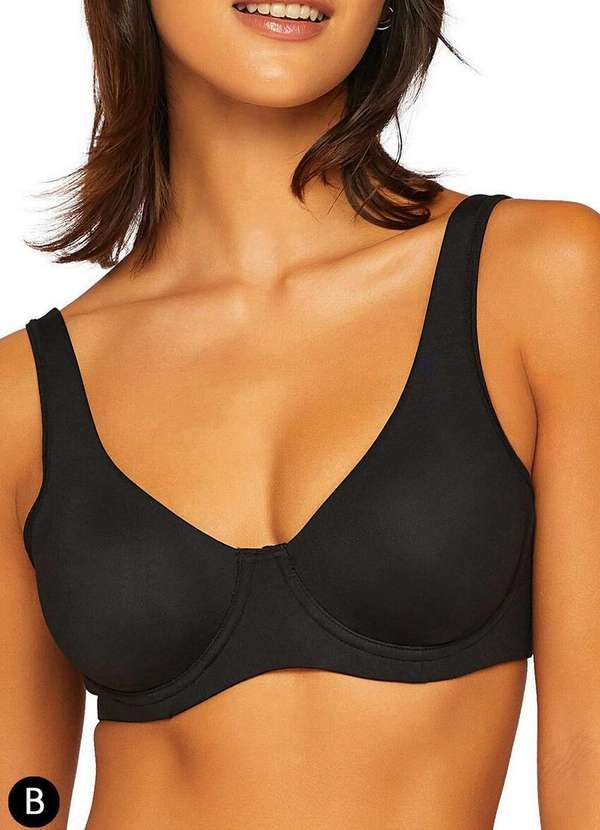 Valisere - Sutiã com Aro e sem Bojo Valisere 24267 Taça B 71-Preto