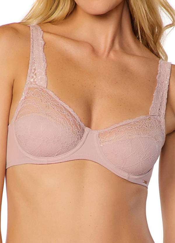 Valisere - Sutiã com Aro e sem Bojo Valisere 26123.5 662-Blush