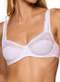 Valisere - Sutiã com Aro e sem Bojo Valisere 26123.6 Taça C 71-Preto - variação: 09-Branco