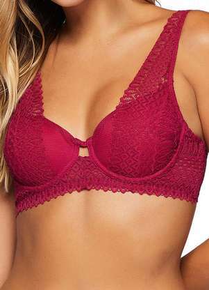 Sutiã com Aro e sem Bojo Valisere 30784 - VALISERE