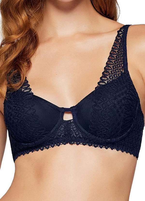 Valisere - Sutiã com Aro e sem Bojo Valisere 30784 639-Marítimo
