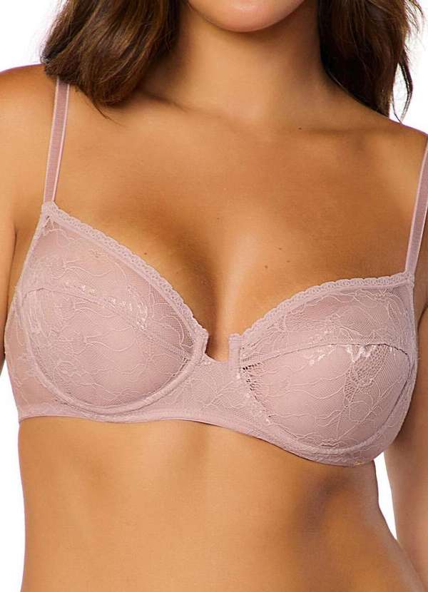Valisere - Sutiã com Aro e sem Bojo Valisere 38849.5 662-Blush