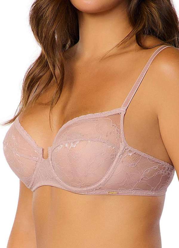 Valisere - Sutiã com Aro e sem Bojo Valisere 38849.5 662-Blush 3