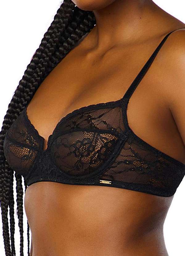 Valisere - Sutiã com Aro e sem Bojo Valisere 38849.5 71-Preto 3