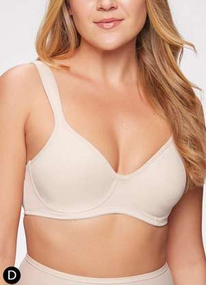 Sutiã com Aro e sem Bojo W Shape Triumph 24814 Taça D - TRIUMPH