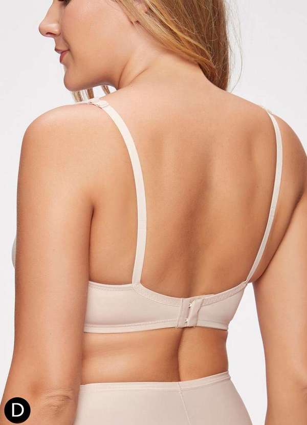 Triumph - Sutiã com Aro e sem Bojo W Shape Triumph 24814 Taça D 228-Base 2