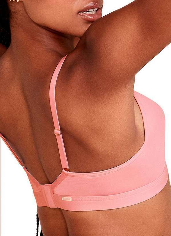 Bonjour - Sutiã sem Aro com Bojo Bonjour B2884 Taça B Crh-Coral-Hit 2