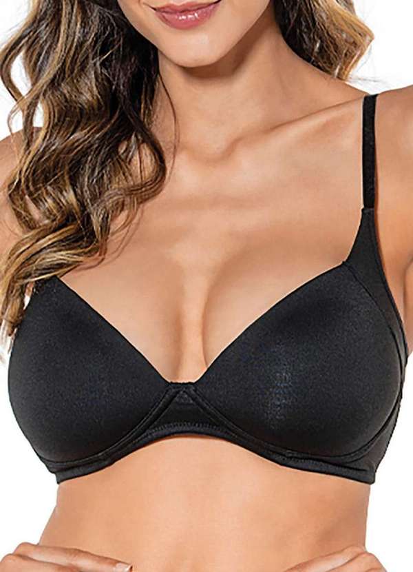 Demillus - Sutiã sem Aro com Bojo Femme Demillus 63015 27-Preto