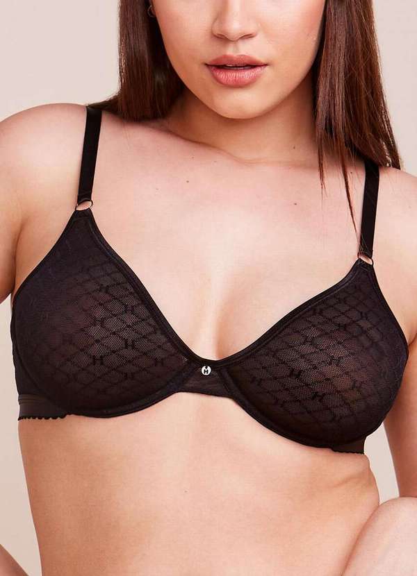 Hope - Sutiã com Aro e sem Bojo Hope Le240630 Pt0-Preto