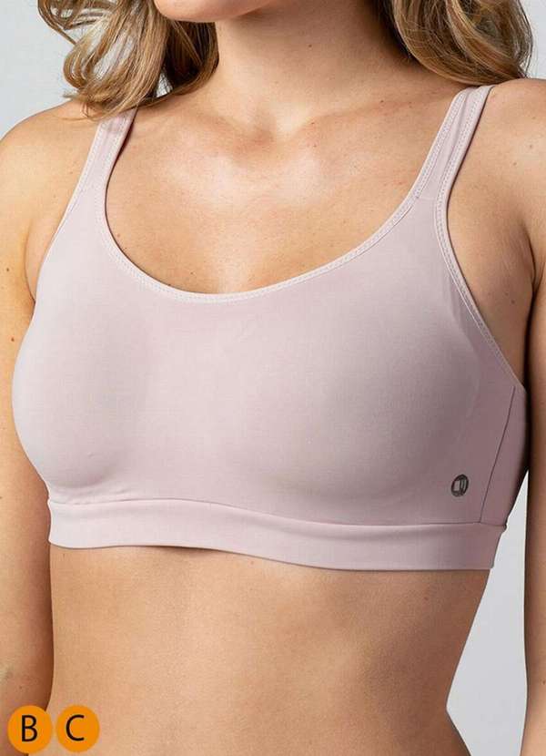 Liz - Sutiã sem Aro com Bojo Liz 51022 Taça B C 365-Blush