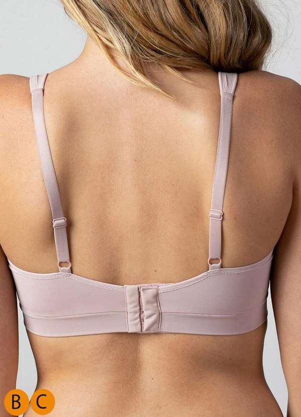 Liz - Sutiã sem Aro com Bojo Liz 51022 Taça B C 365-Blush 2