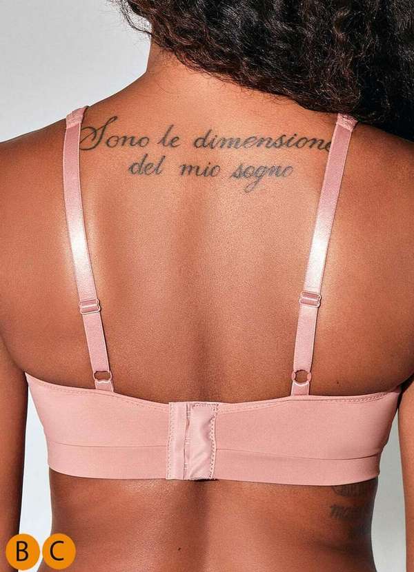 Liz - Sutiã sem Aro com Bojo Liz 51022 Taça B C 582-Rosa-Mônaco 2