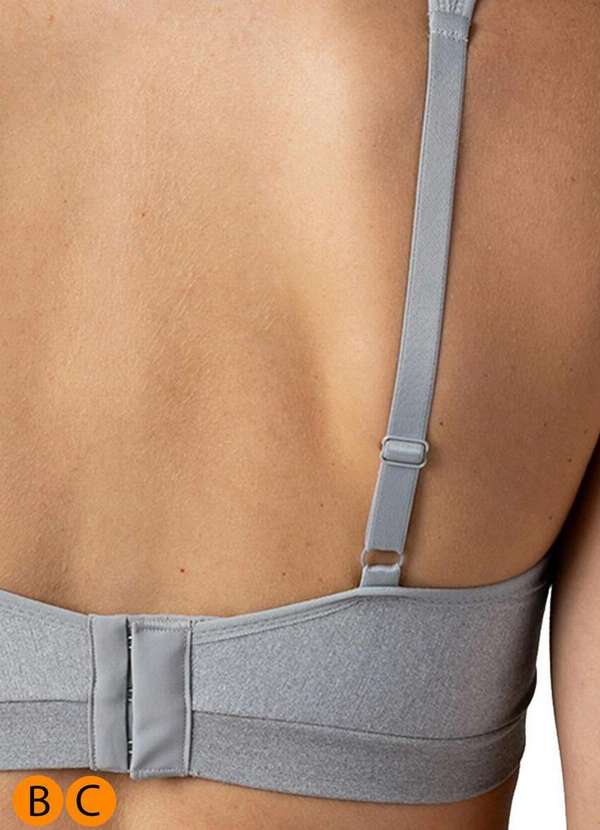 Liz - Sutiã sem Aro com Bojo Liz 51022 Taça B C 212-Prata 5