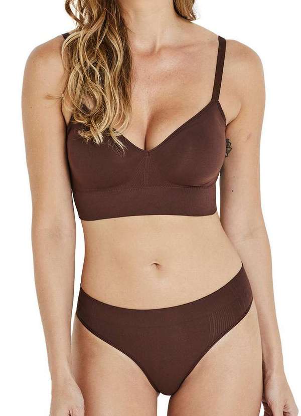 Liz - Sutiã sem Aro com Bojo Liz 51302 385-Brunette 4