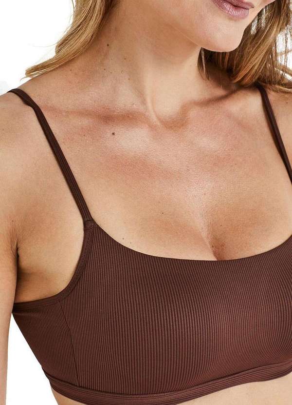 Liz - Sutiã sem Aro com Bojo Liz 51420 385-Brunette 3