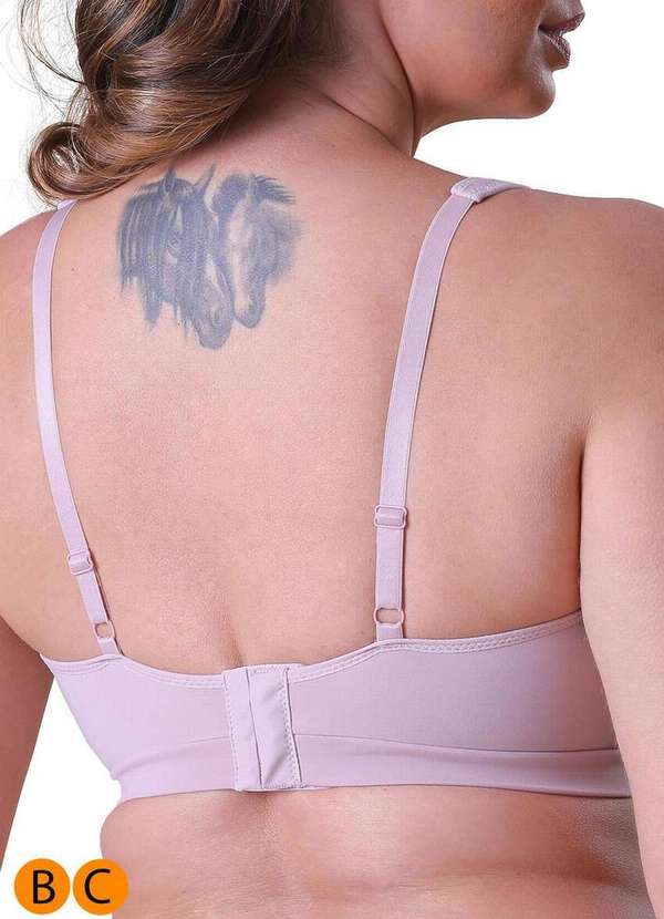 Liz - Sutiã sem Aro com Bojo Liz 57022 Taça B C 365-Blush 2