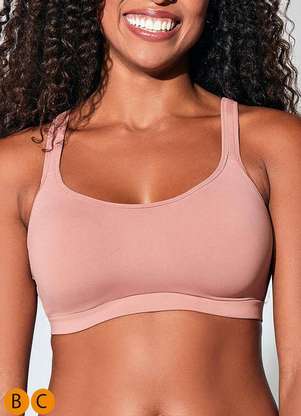 Sutiã sem Aro com Bojo Liz 57022 Taça B C - LIZ