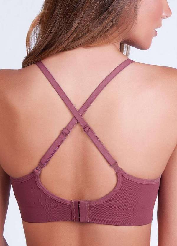 Lupo - Sutiã sem Aro com Bojo Loba 41116-001 Taça B 5270-Rosa-Nostalgia 4