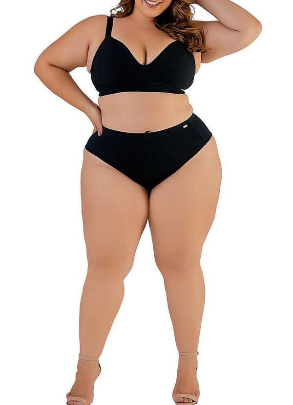 Love Secret - Sutiã sem Aro com Bojo Love Secret 813104 Plus Size 012-Preto 3