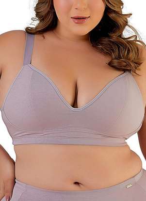 Sutiã sem Aro com Bojo Love Secret 813104 Plus Size - LOVE SECRET