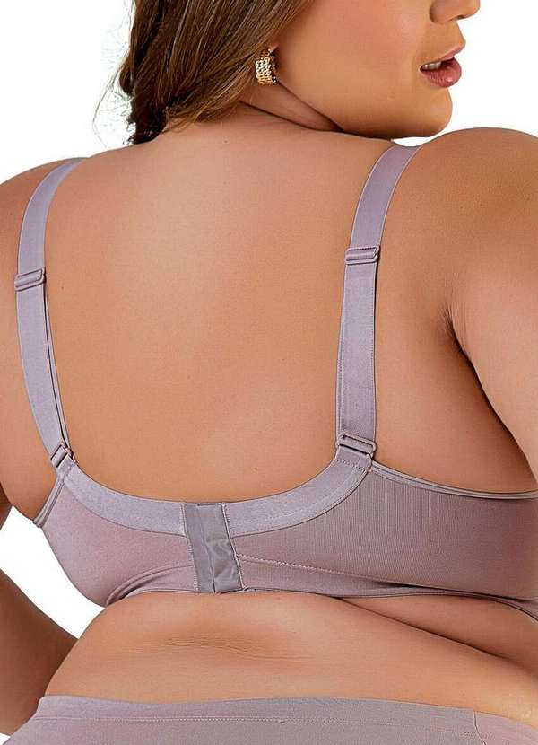 Love Secret - Sutiã sem Aro com Bojo Love Secret 813104 Plus Size 407-Rosa-Retro 2