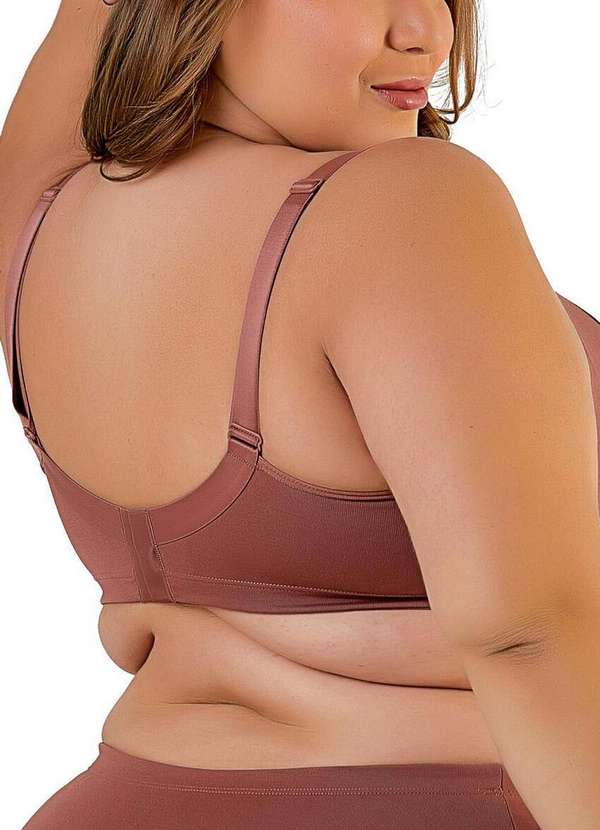 Love Secret - Sutiã sem Aro com Bojo Love Secret 813104 Plus Size 719-Bronze 2