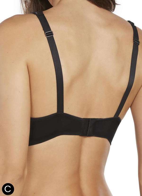 Triumph - Sutiã sem Aro com Bojo Np Triumph Shape Sensation 24803 Taça C 217-Preto 2
