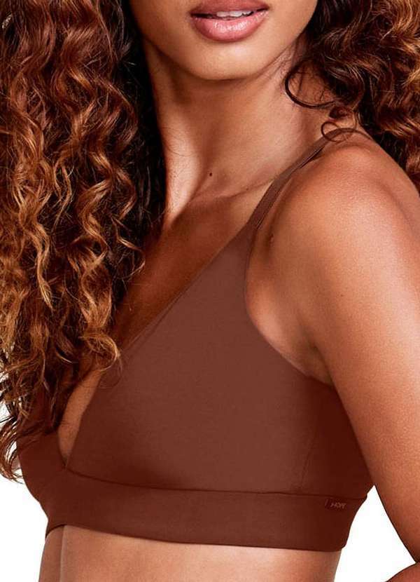 Hope - Sutiã sem Aro com Bojo Removível Hope 274840 Mmp-Marrom-Cappuccino 3