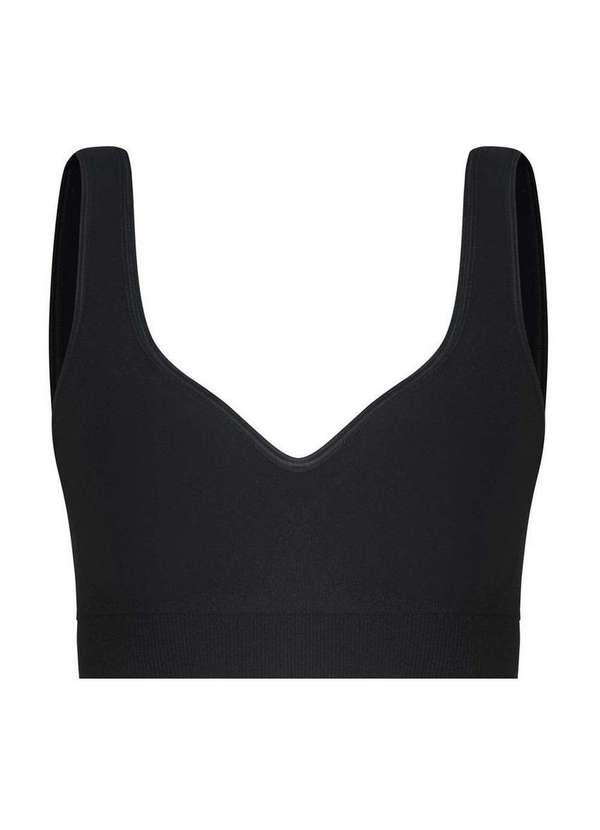 Lupo - Sutiã sem Aro com Bojo Removível Loba 41354-001 9990-Preto 4