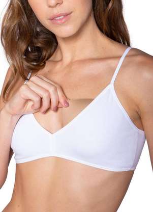 Lupo - Sutiã sem Aro com Bojo Removível Loba 43018-001 - LUPO