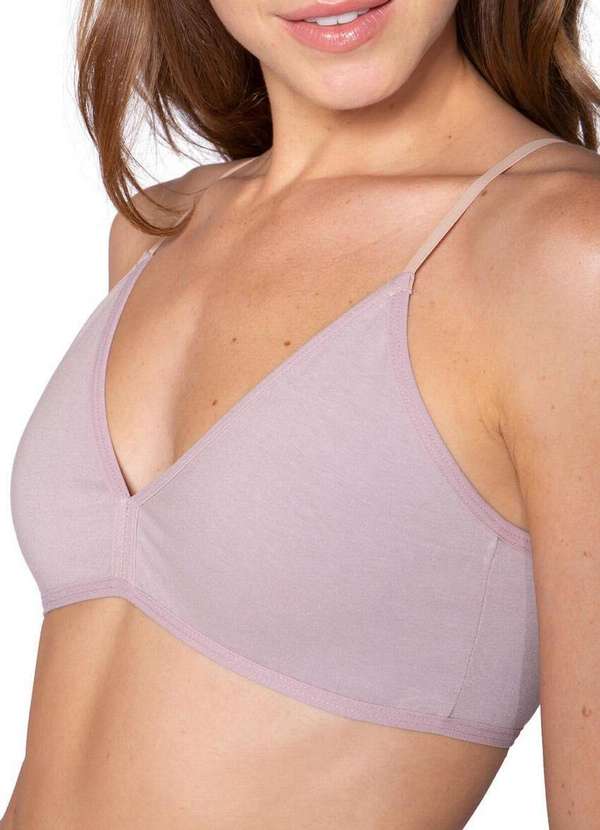 Lupo - Sutiã sem Aro com Bojo Removível Loba 43018-001 6006-Nude