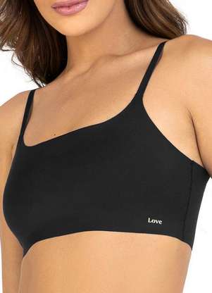 Sutiã sem Aro com Bojo Removível Love Secret 840124 - LOVE SECRET