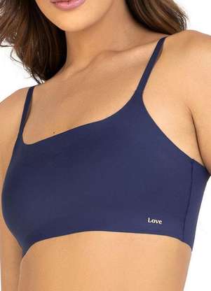 Sutiã sem Aro com Bojo Removível Love Secret 840124 - LOVE SECRET