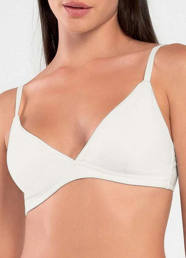 She - Sutiã sem Aro com Bojo Removível She 532.06 Of00-Off-White