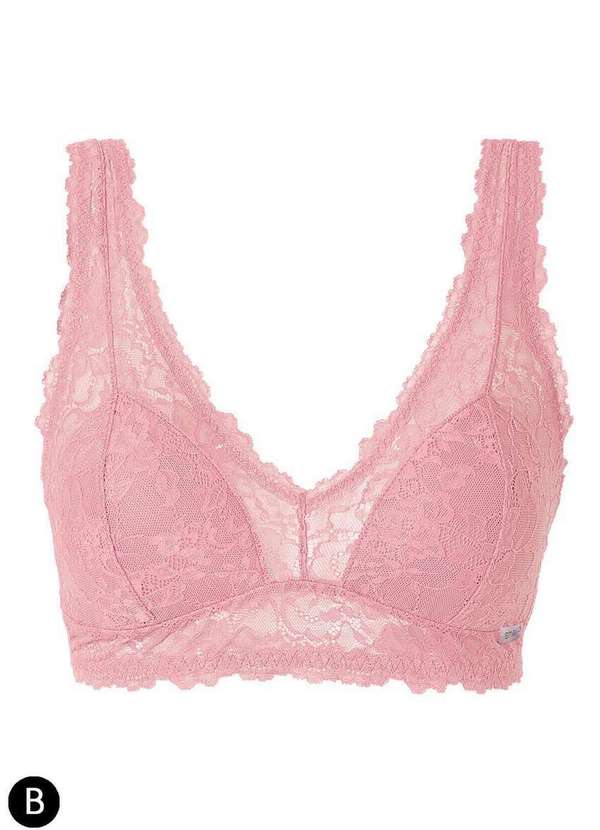 She - Sutiã sem Aro com Bojo She 522.02 Taça B Ro00-Rosa-Claro 3